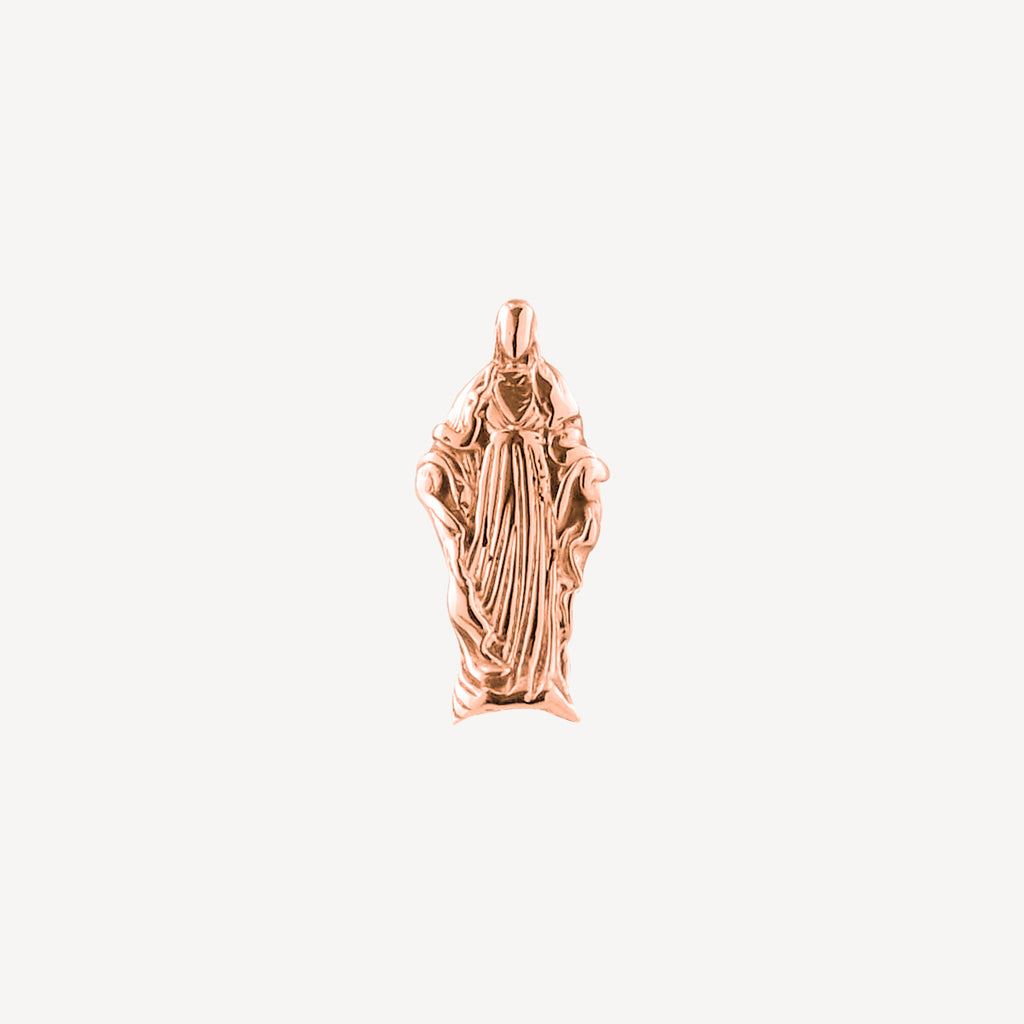 MEDAL VIRGIN MARY DARK PINK(SMALL)
